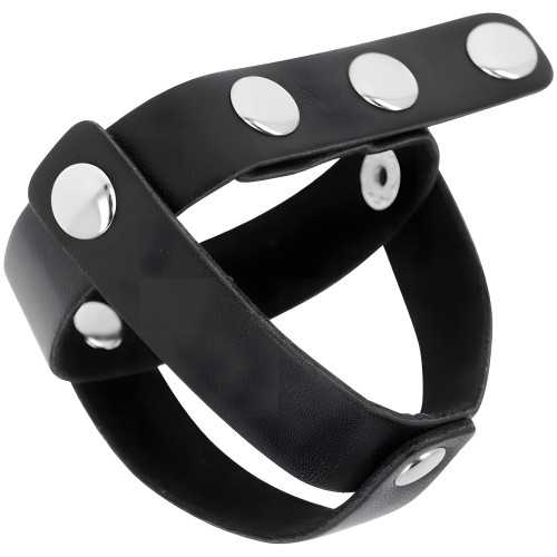 Ball Leather Chastity Sleeve