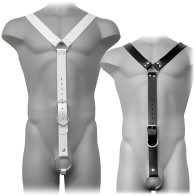 Leather Body White Harness