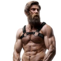 Fetish Submissive Attitude Eco-leather Chest Harness