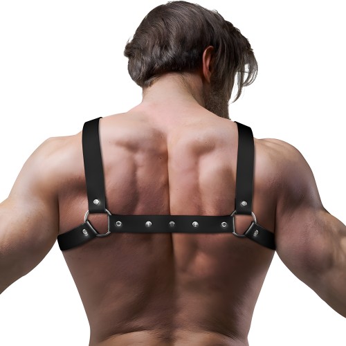Fetish Submissive Attitude Adjustable Bulldog Harness