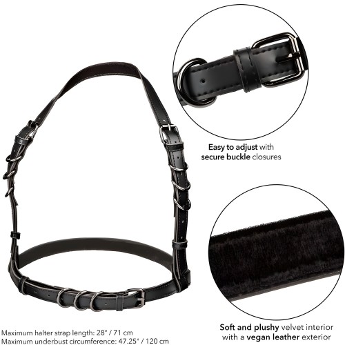 Euphoria Plus Size Halter Harness