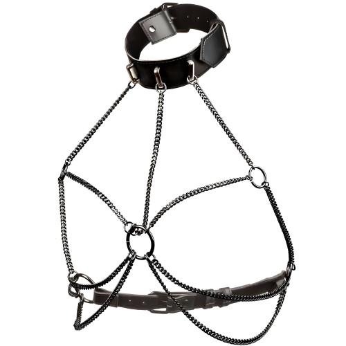 Euphoria Plus Size Multi Chain Collar Harness