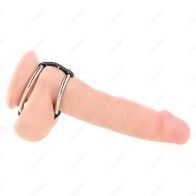 Kink Double Metal Penis Ring