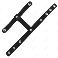 Kink - Penis Ring and Ball Divider Adjustable Leather