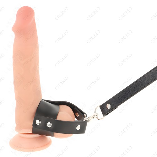 Kink - Adjustable Faux Leather Penis Ring