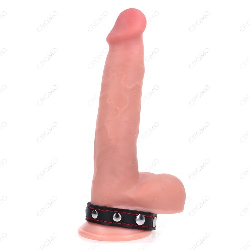 Kink Leather Spiked Cock Ring