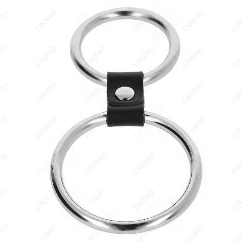 Kink Anillo Pene Doble Metal