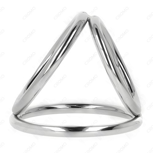 Kink - Anillo Pene Triple Metal Cromado
