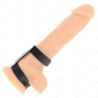 Kink Anillo Pene Doble Polipiel Ajustable