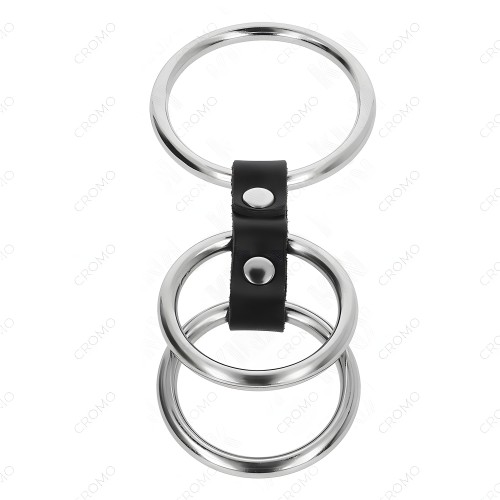 Kink Triple Metal Penis Ring