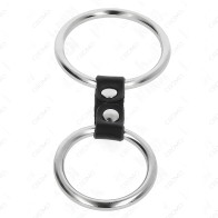 Kink Double Metal Penis Ring