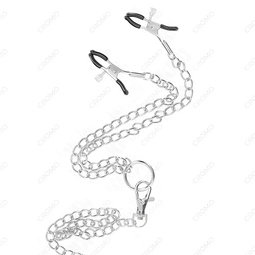 Triple Metal Penis Ring with Chain 3.8 cm to 5 cm
