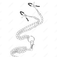 Anillo Pene Triple Metal Cromado 3.8 Cm A 5 Cm Con Cadena Metal 26 C