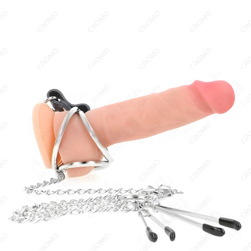 Kink Anillo Pene Triple Metal