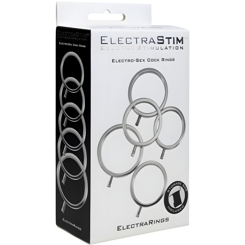 - Electrarings Anillos Metálicos Para Hombres Pene Pack 5