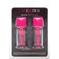 Vacuum Twist Nipple Stimulators Pink