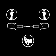 Esposas Con Tirador Con Forro De Neopreno de Fetish Submissive