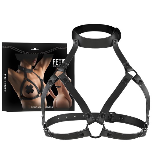 Fetish Submissive Adjustable Chest Harness