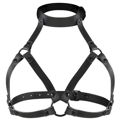 Fetish Submissive Adjustable Chest Harness
