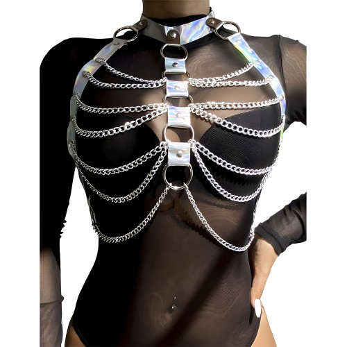 Subblime Chest Harness With Rings And Chains