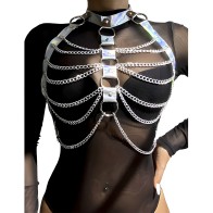 Subblime Chest Harness With Rings And Chains