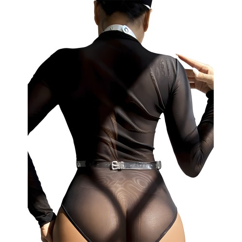 Subblime Chest Harness With Rings And Chains