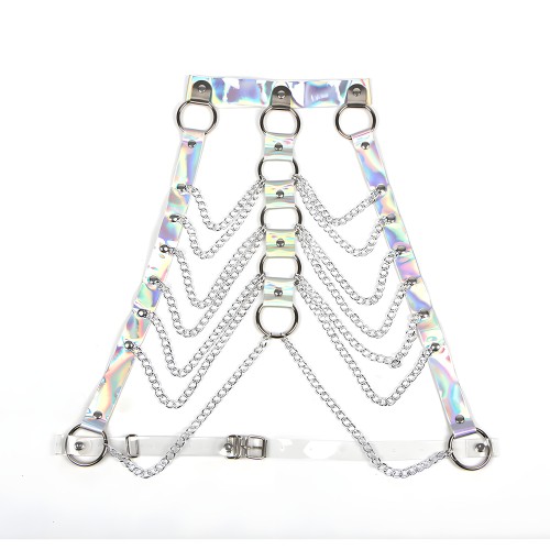 Arnés De Pecho Subblime Con Anillos Y Cadenas