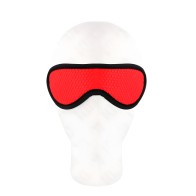Kink Covered Red Textured Blindfold 20 X 7 Cm