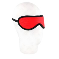 Kink Covered Red Textured Blindfold 20 X 7 Cm