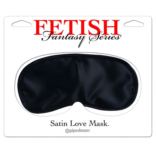 Fetish Fantasy Black Satin Mask