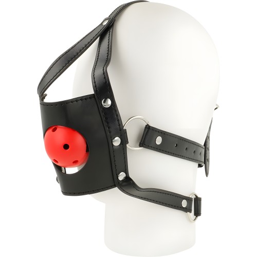 Open Mouth Head Harness - Ohmama Fetish
