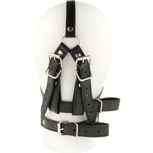 Open Mouth Head Harness - Ohmama Fetish