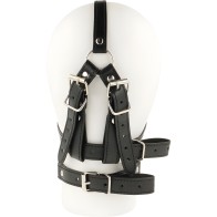 Open Mouth Head Harness - Ohmama Fetish