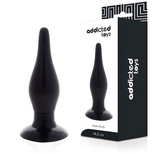 Addicted Toys - 14.5 cm Black Anal Plug - Safe and Comfortable