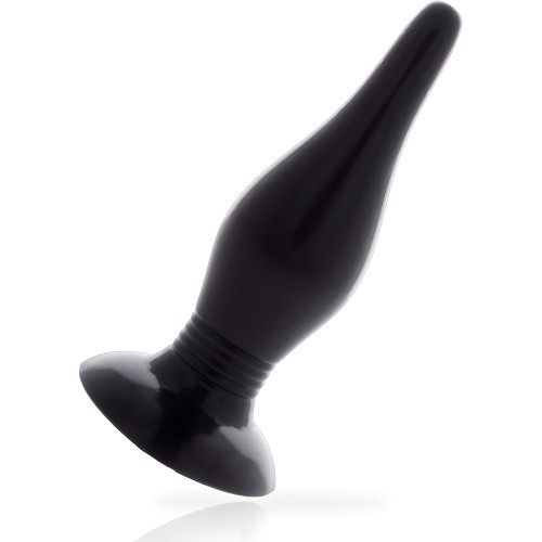 Addicted Toys - Plug Anal 14.5 Cm Negro - Seguro y Cómodo