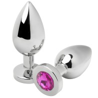 Anal Plug Diamond - Pink Small