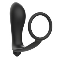 Addicted Toys - Plug Anal Vibrador Con Anillo Pene