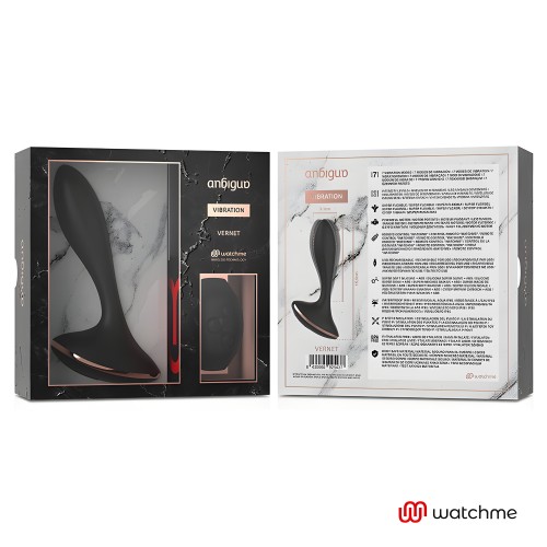 Watchme Remote Control Vibrator Plug Anal Vernet Anbiguo
