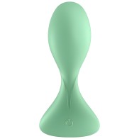 Satisfyer Trendsetter Plug Vibrator App Green