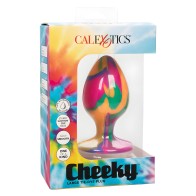 Cheeky Large Tie-dye Anal Plug