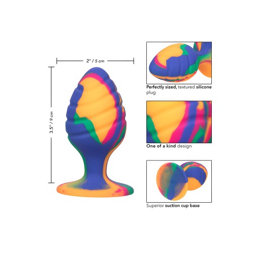 Calexotics Cheeky Largue Swirl Anal Plug