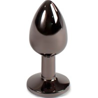 Secretplay Gunmetal Butt Plug Size S 7 Cm