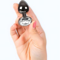 Secretplay Gunmetal Butt Plug Size S 7 Cm