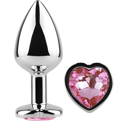 Secretplay Metal Heart Butt Plug