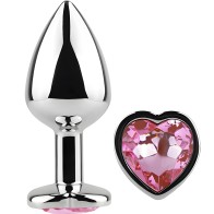 Secretplay Metal Heart Butt Plug