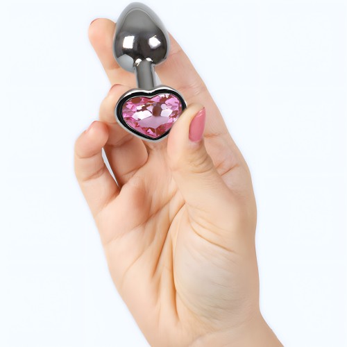 Secretplay Metal Heart Butt Plug