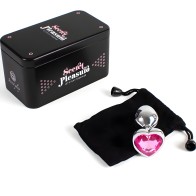Secretplay Metal Heart Butt Plug