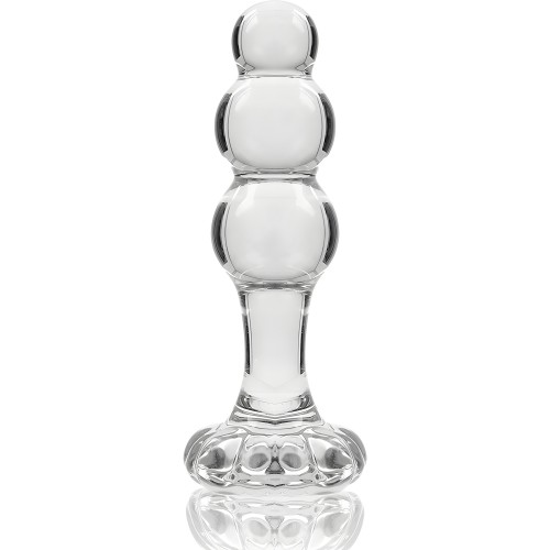 Nebula Series By Ibiza Transparent Glass Plug