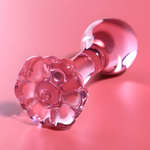 Nebula Series - Model 2 Glass Plug Pink