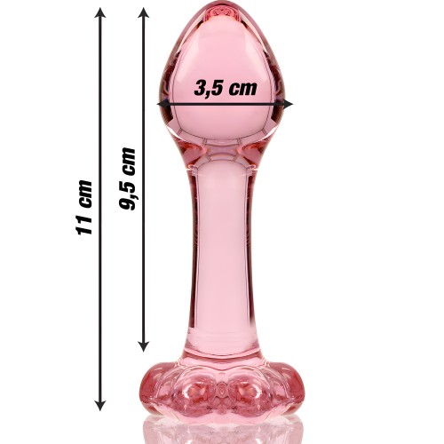 Modelo 2 Plug Cristal Rosa